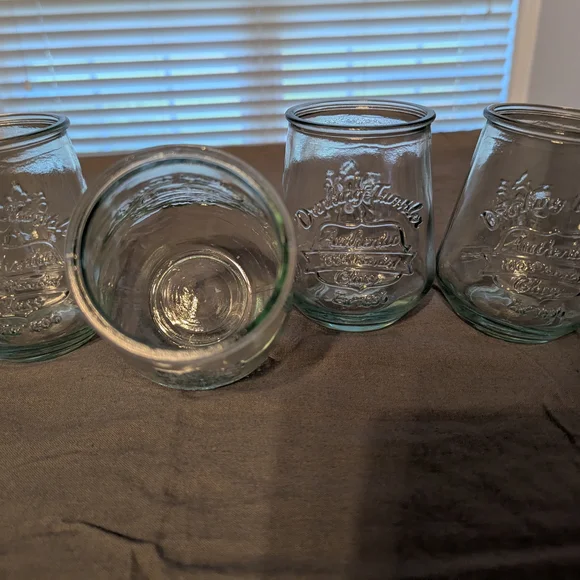 Set of 4 Clear Glass Tumblers - Picture 4 of 7